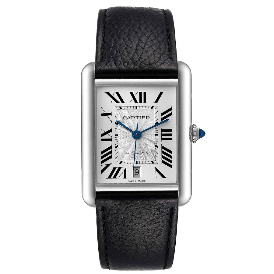 NOT FOR SALE Cartier Tank Must Large Steel Silver Dial Mens Watch